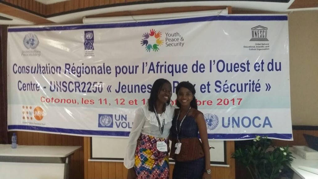 Les jeunes de l’Afrique de l’Ouest et du Centre étaient réunit en consultation régionale autour de question de paix et de sécurité
